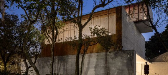 well lit container home