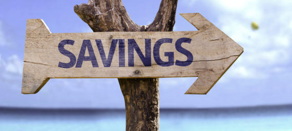 Savings Sign