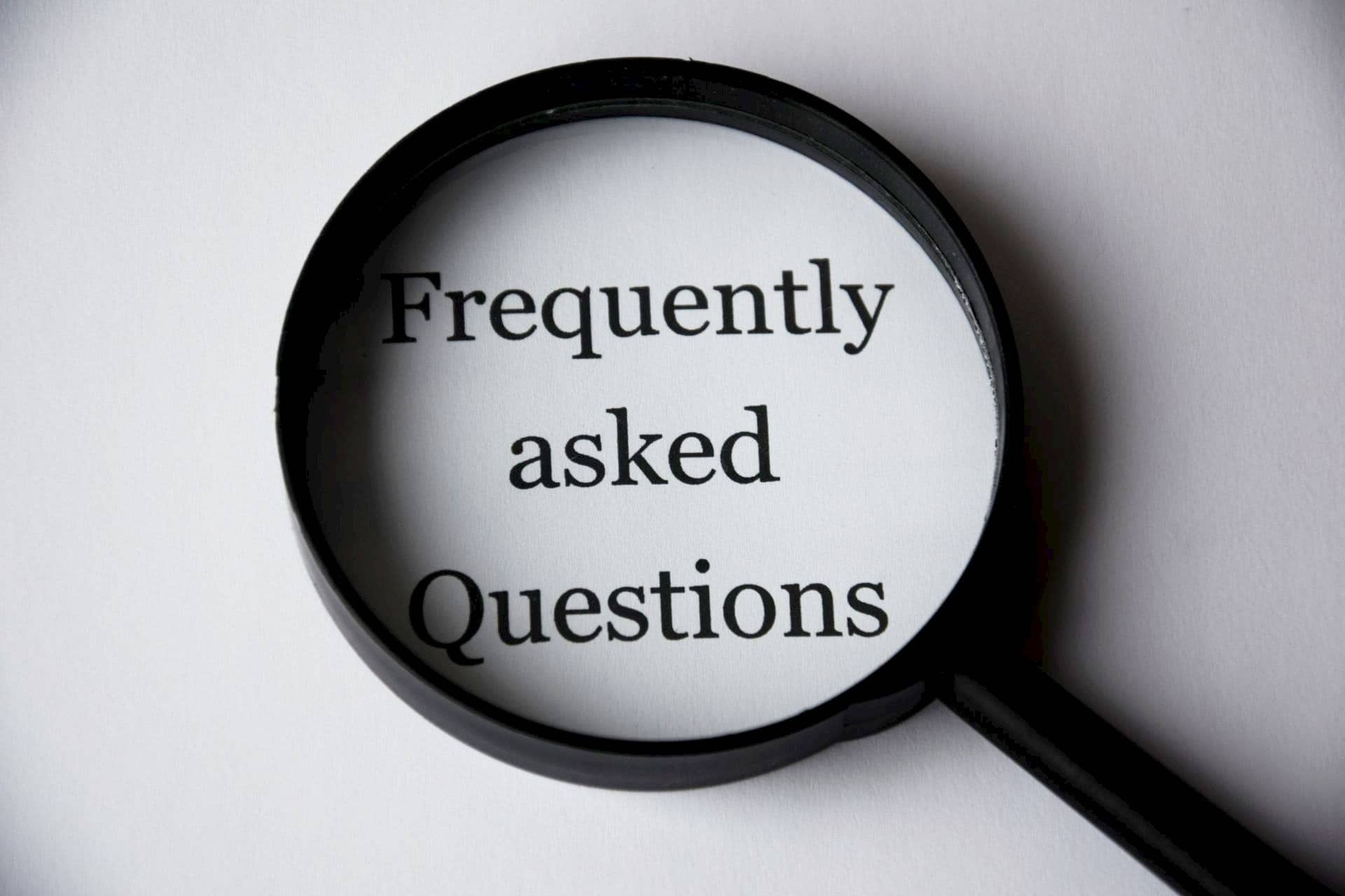 FAQ under a Mag glass