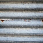 Corrugated iron 