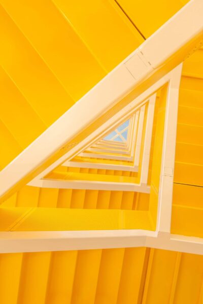Yellow stairs