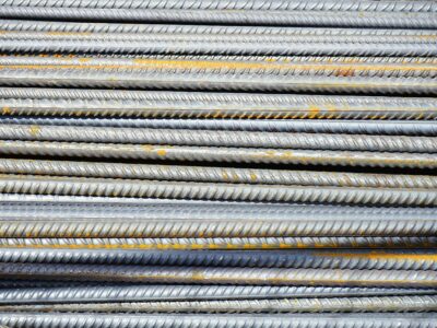 steel rods