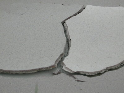 broken concrete