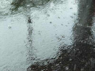 raindrops puddle