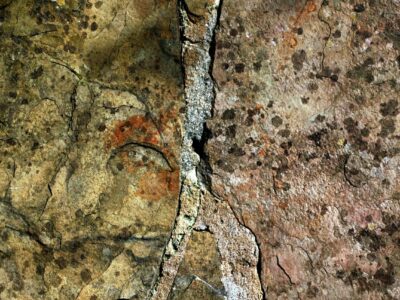 mouldy wall, weathered concrete