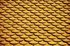 tiles roof orange