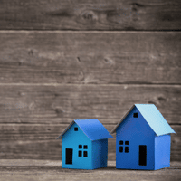 blue house