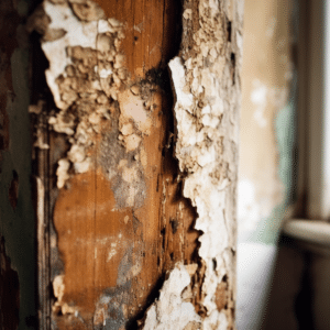 dry rot on the wall