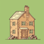 cartoon house