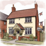cartoon house