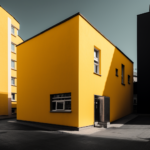Yellow building