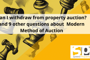 Can I withdraw from a property auction?